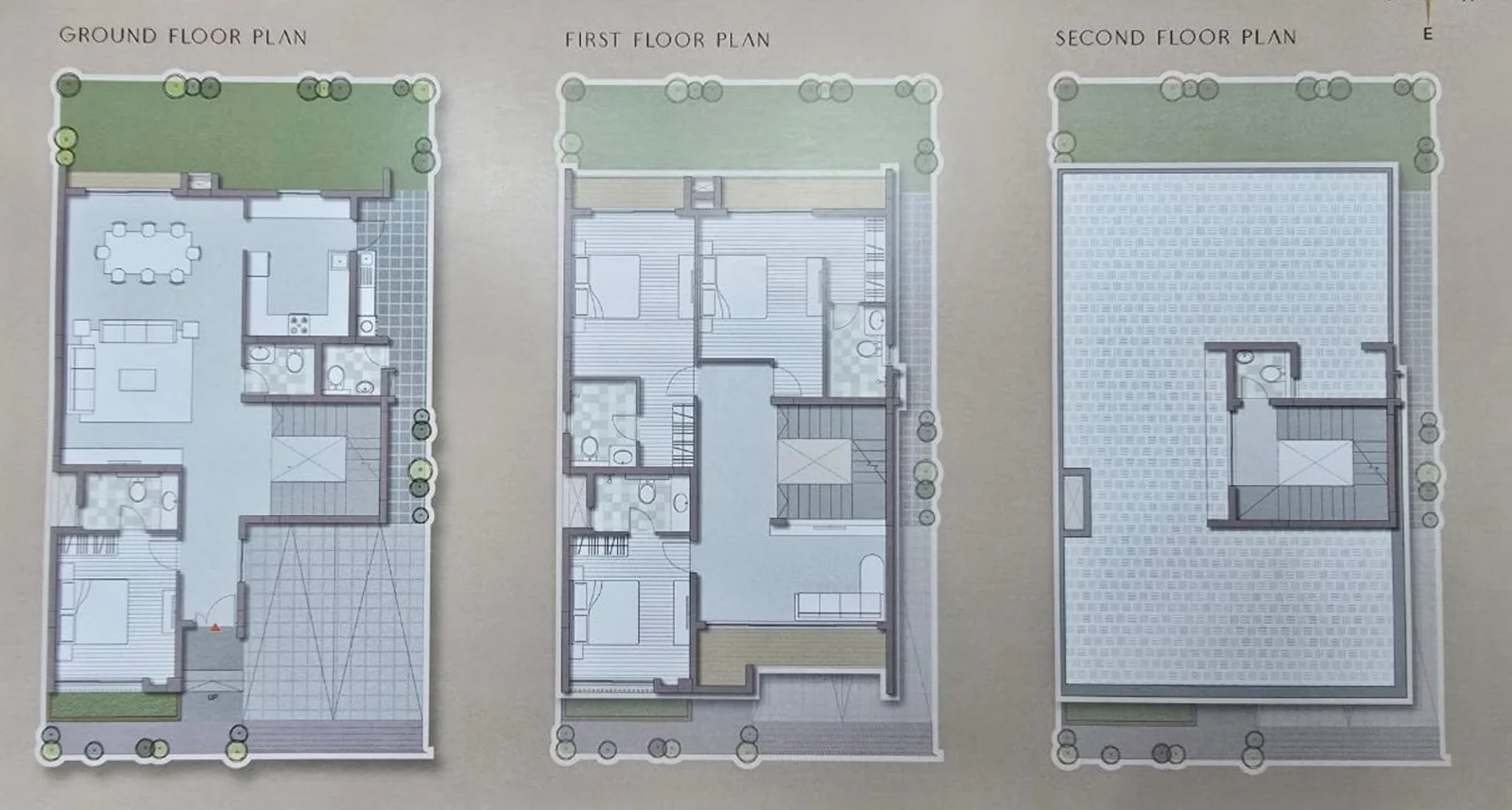 4 BHK Floor Plan layout